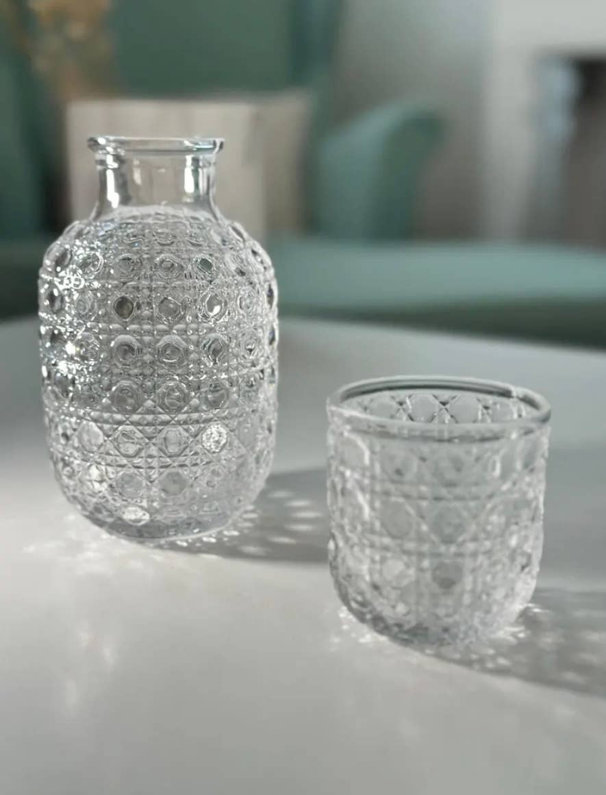 Somone Studios - Wholesale Carafe - Carafe Glass and Holder Set7