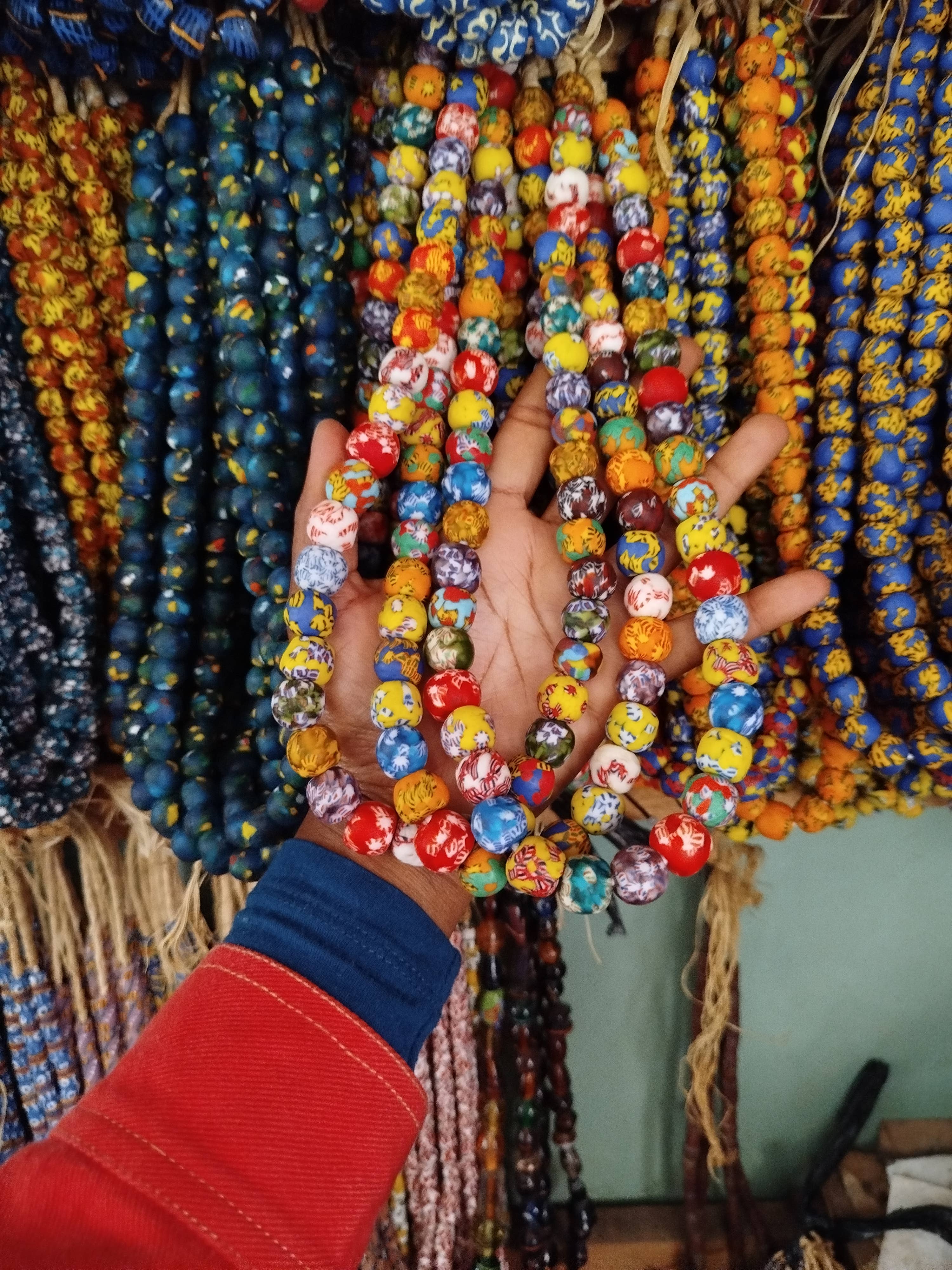 African Craft Collection - Wholesale Beads - Glass Beads Krobo / Recycled Beads for Jewellery making3