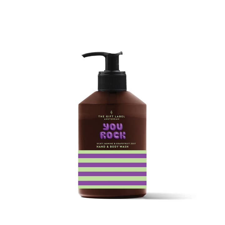 Hand & Body Wash 400ml PM - You Rock SS25 for wholesale by The Gift Label