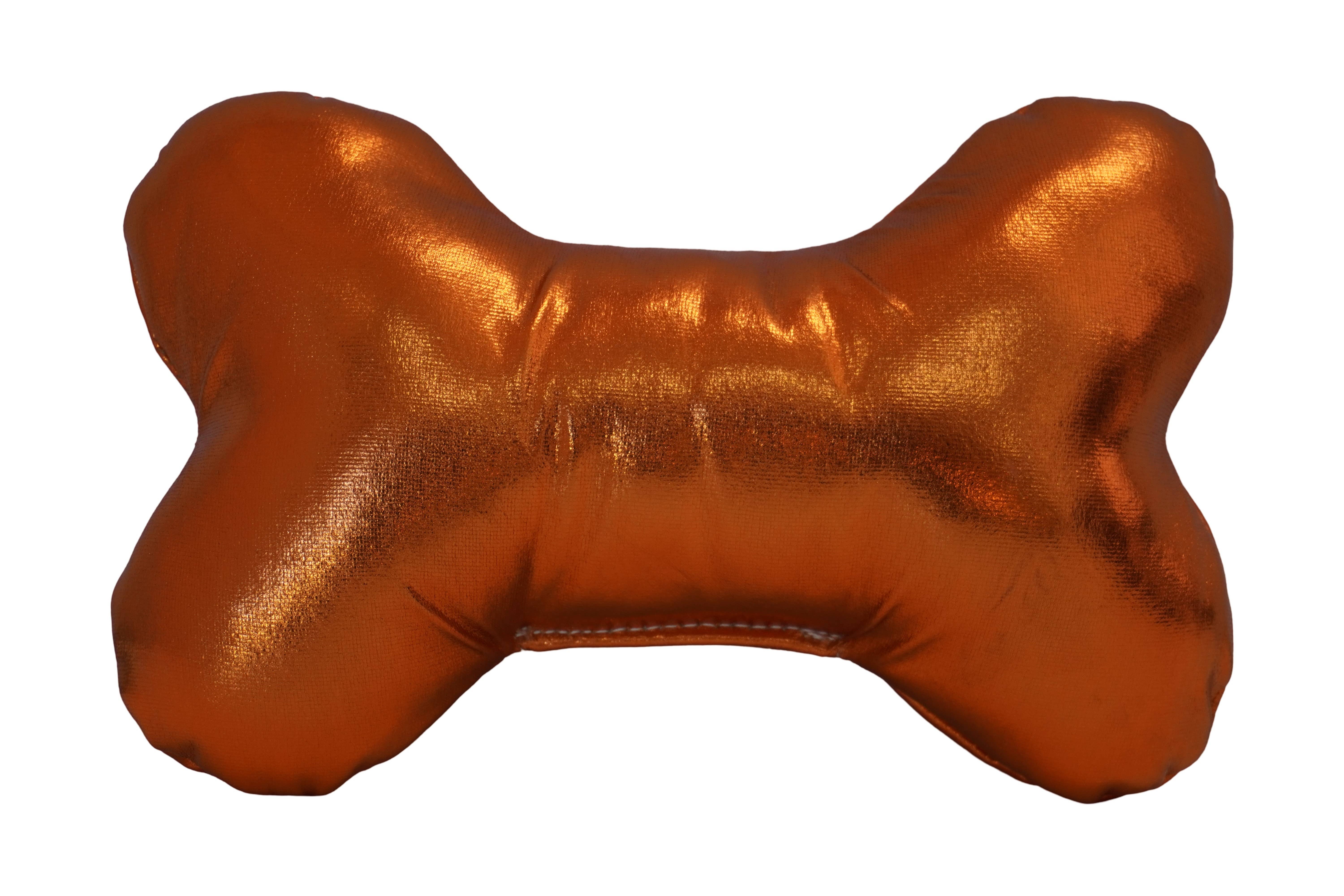 BARK by DOG - Vendita all'ingrosso Peluche - Cani - Giocattolo per cani Gleam Orange Bone1
