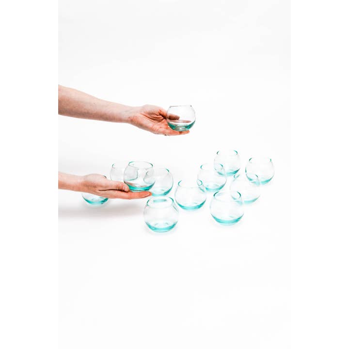 Voyage - Wholesale Candle Holder - Mini Round Votive Candle/ Glass - S (24)9