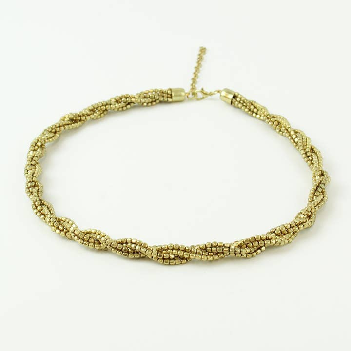 My Doris – wholesale Kedjehalsband – GULDTVINNAT REPHALSBAND