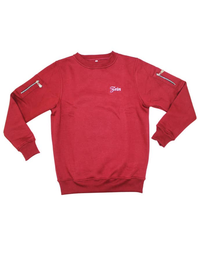 Sweatshirt - Wine Red for wholesale by Zein