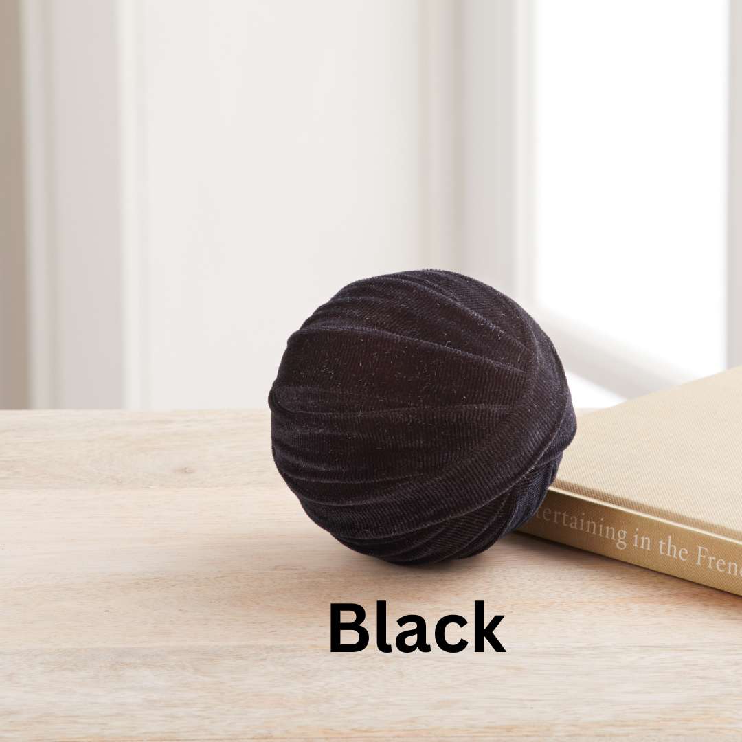 Your Heart's Content – wholesale Ornament – Velvet sphere ornaments for trees, garland, mantel decor13