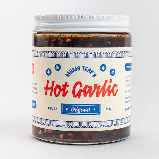 Mama Teav's - Wholesale Chili Paste - Hot Garlic Chili Crisp - ORIGINAL (OG) - All Natural0