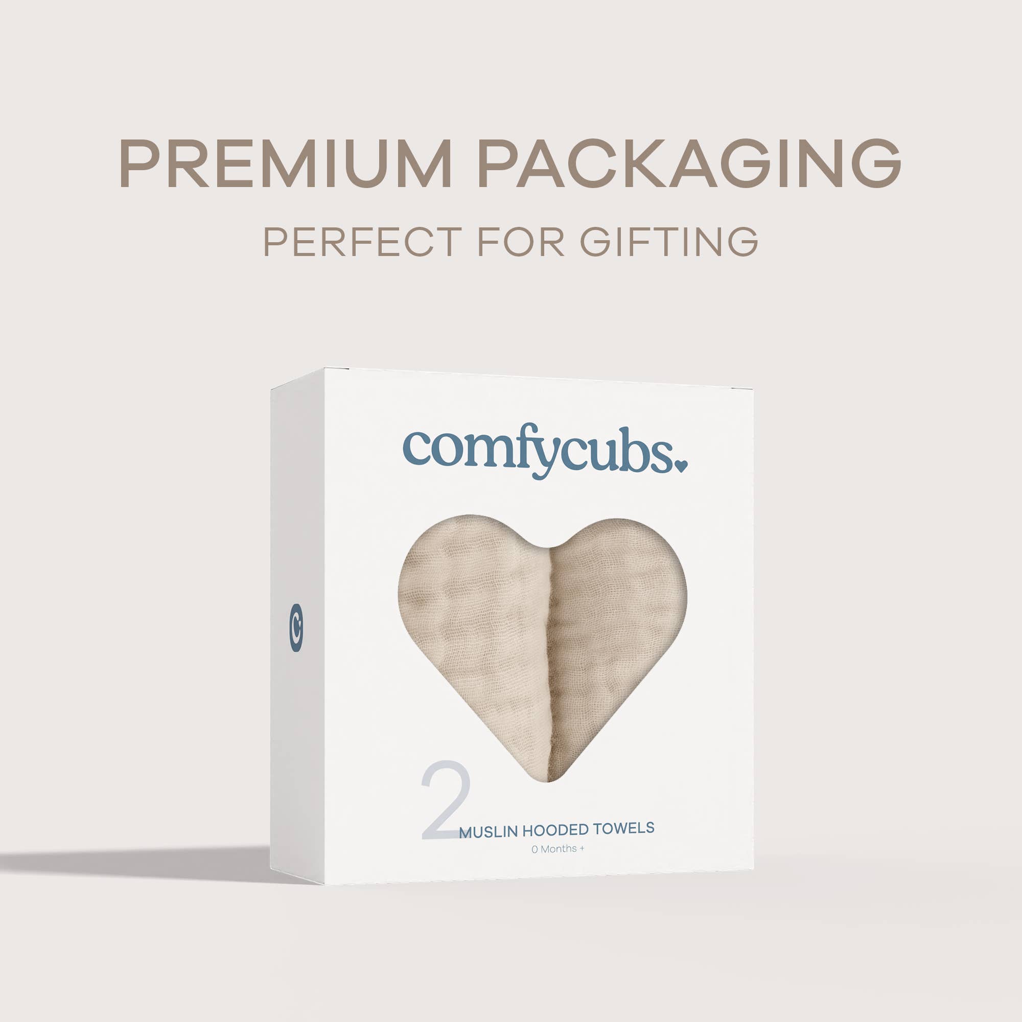 Comfy Cubs - Vendita all'ingrosso Asciugamano con cappuccio - Bambini e neonati - Asciugamano con cappuccio per neonati, 6 strati 100% cotone mussola di Comfy Cubs86