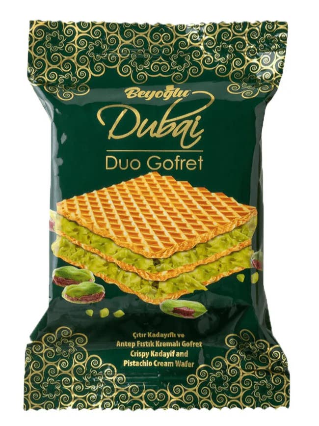 Beyoglu Dubai Duo Vaffel Pistacie Kadayif Autentisk Tyrkisk for engroshandel hos Aladdin