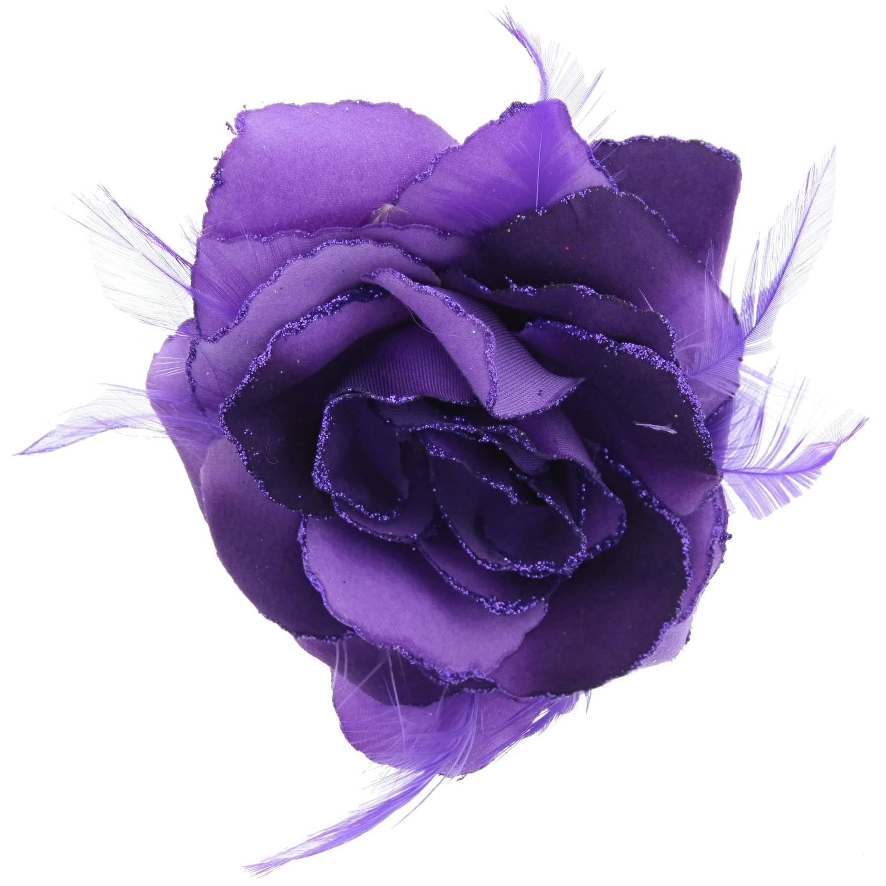 Topkids Accessories – wholesale Fascinator-hatt - Dam – Rose Flower Hair Clip Hårband Blommig Corsage Fascinator Hårband Aligator Näbbgrepp för kvinnor och flickor Bröllop Prom Party Särskilda tillfällen34
