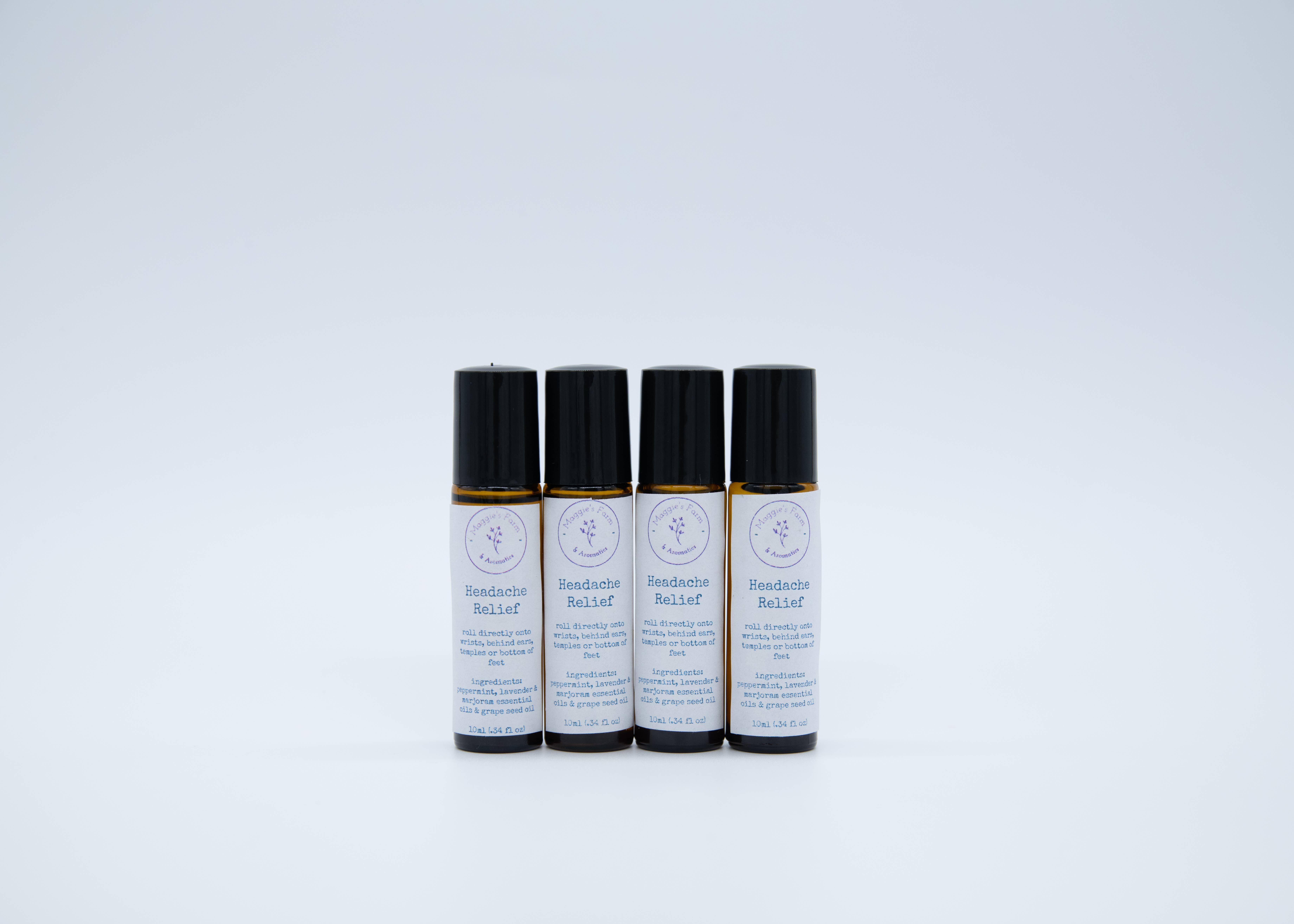 Maggie's Farm & Aromatics - Wholesale Essential Oil Roll-On - Headache Relief Essential Oil Roller2