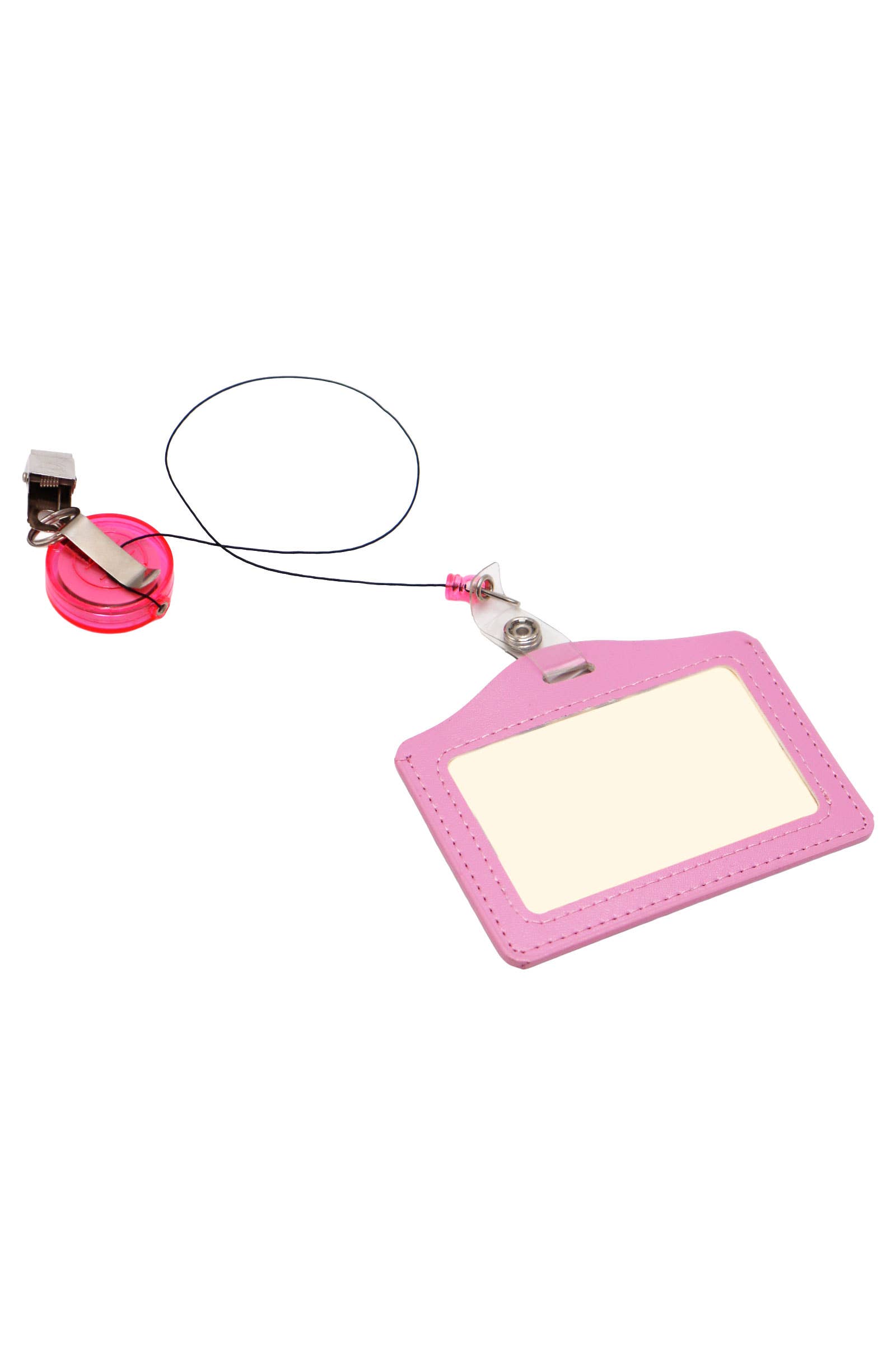 SURTIDO Portatarjetas de identificación K-pop con cordón retráctil de venta al por mayor en Faire3