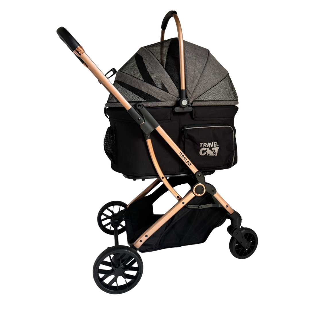 Travel Cat Wholesale - Wholesale Pet Carrier - Cat - "The Whisker Wagon" Cat Stroller4