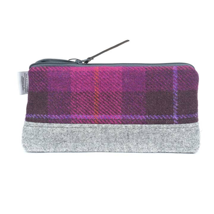 Amy Britton Harris Tweed Products - Wholesale Makeup/Cosmetic Bag - Highland Range Harris Tweed® Wash Bag7
