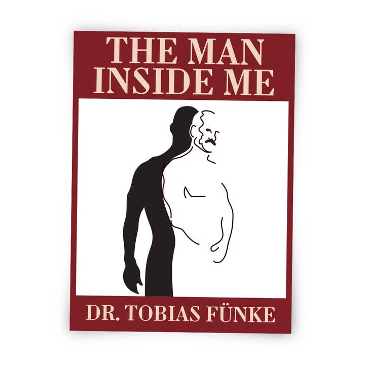 The Man Inside Me Book - Sticker for wholesale by Secret Flair Club