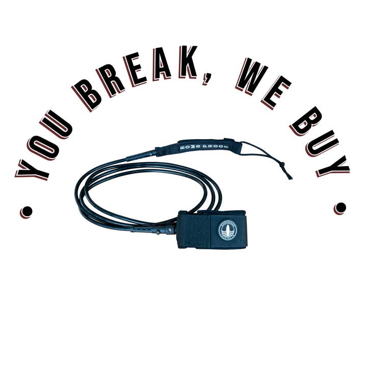 10' Premium Bomb Proof Leash for wholesale by Surfboard Trading Co.