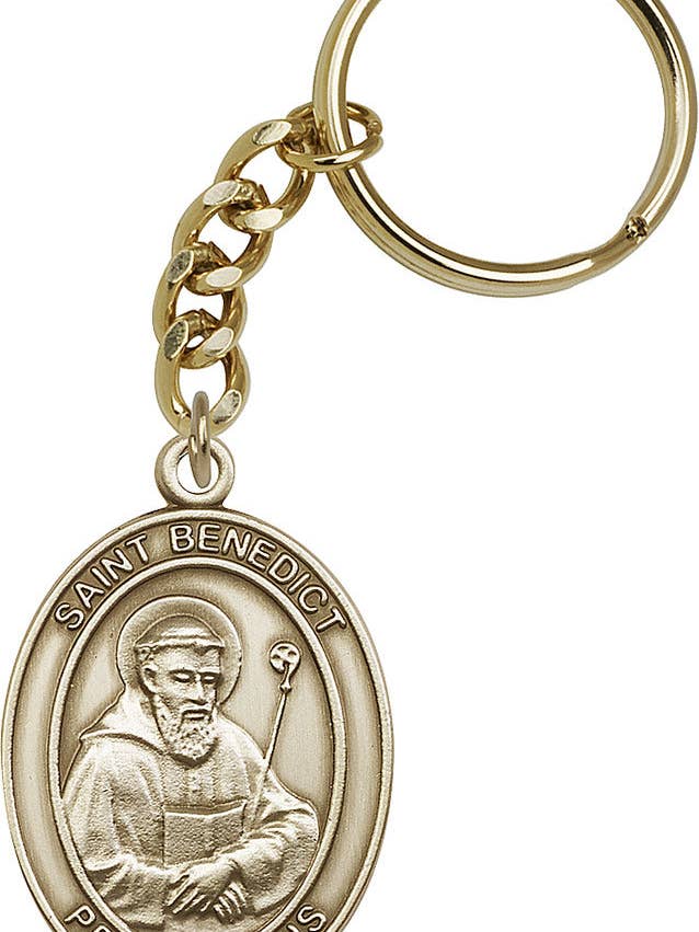 Porte-clés Saint Benoît pour la vente par Tony’s Jewelry
