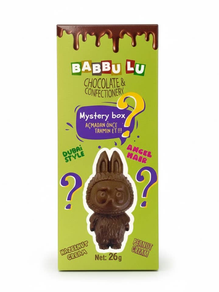 Dubai Chocolate Bar 26g Babbulu Angel Hair Cream Turkish for wholesale by Aladdin