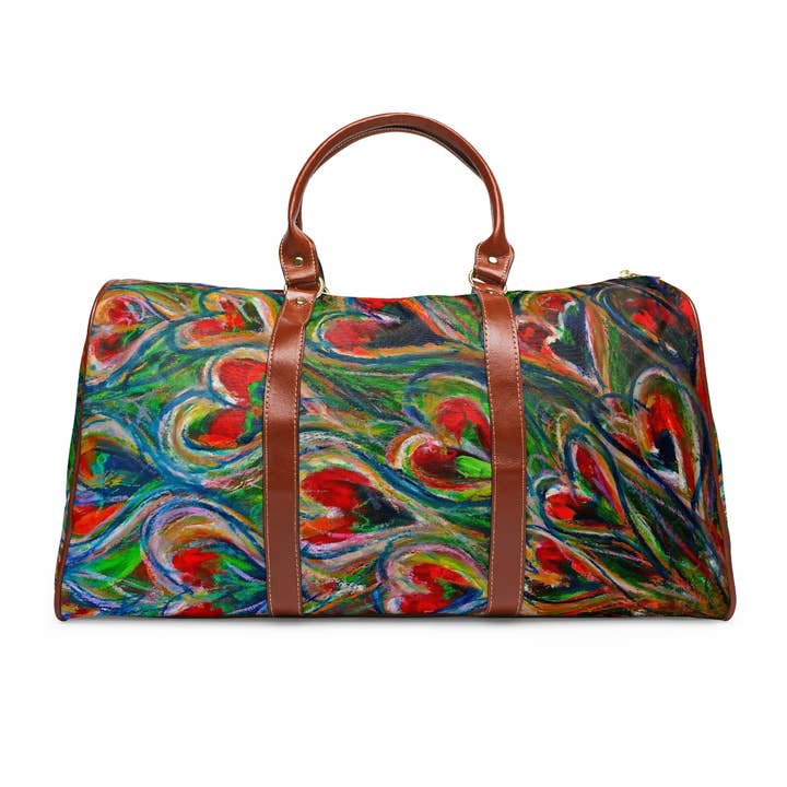 Sac de voyage imperméable Everlasting Love Weekender pour la vente par Third Eye Fire