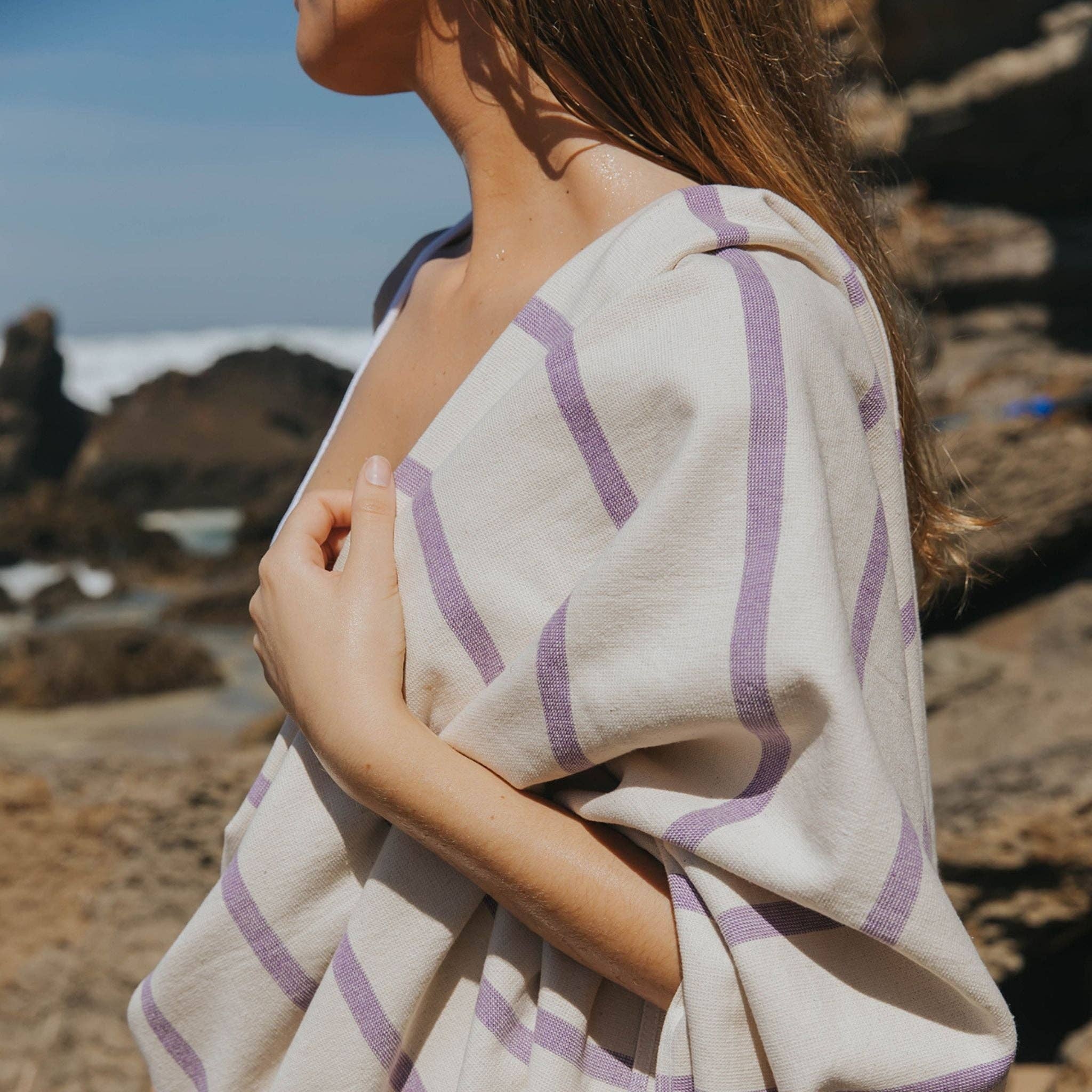 Torres Novas - Vente Serviette de plage - Serviette de plage taille familiale Boa-Nova2