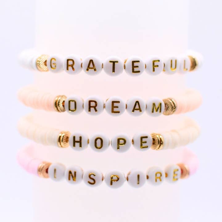Two and Crew - Faith Based Jewelry & Gifts - Wholesale Beaded Bracelet - Inspirational Bracelet – Word Jewelry, Dream, Hope, Inspire10