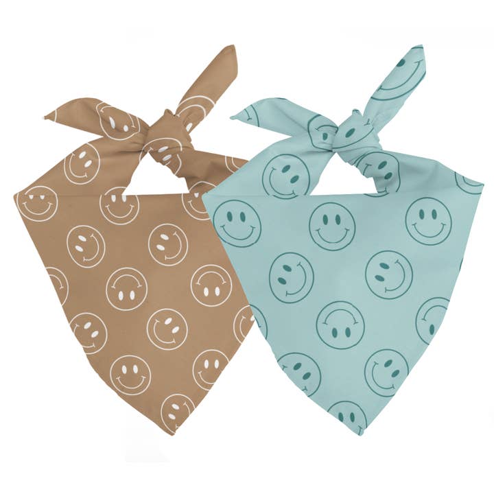 Smiles Dog Bandana for wholesale by Dog Bandana Co.