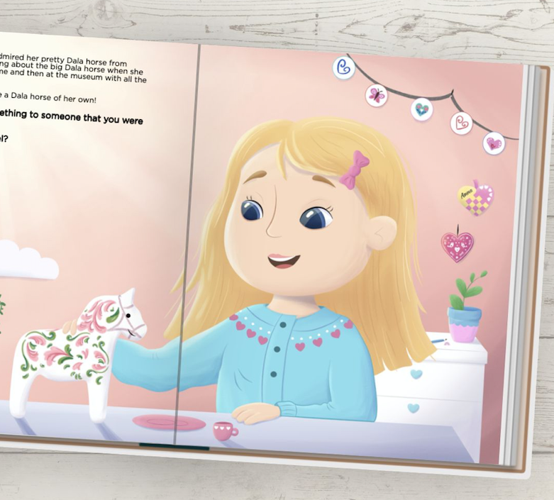 Scandinavian Hearts - Vente Livre pour enfants de maternelle (de 3 à 5 ans) - Anna et le cheval Dala4