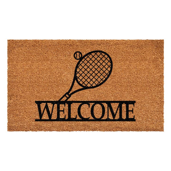 Tennis Welcome Doormat for wholesale by Calloway Mills