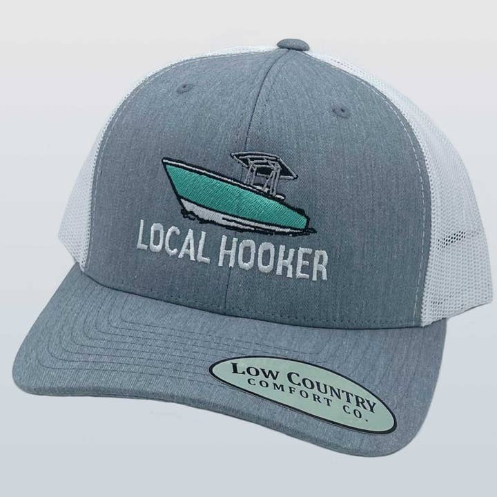 Local Hooker Center Console Heather/White for wholesale by Local Hooker