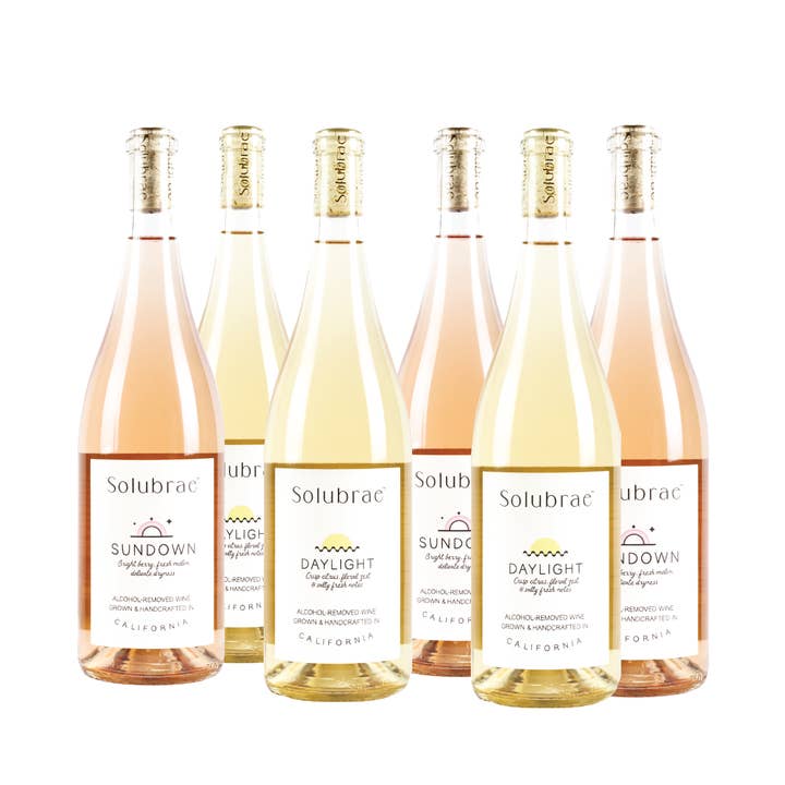 Pack de 6 bouteilles | Vins désalcoolisés pour la vente par Solubrae