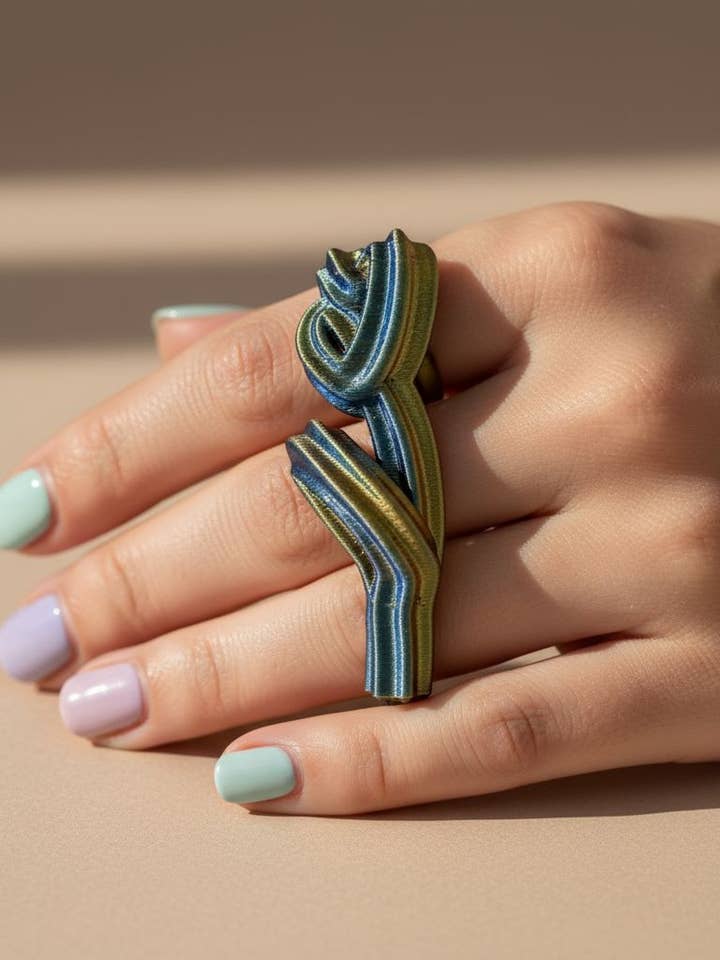 Bague SuperBloom pour la vente par Form & Seek