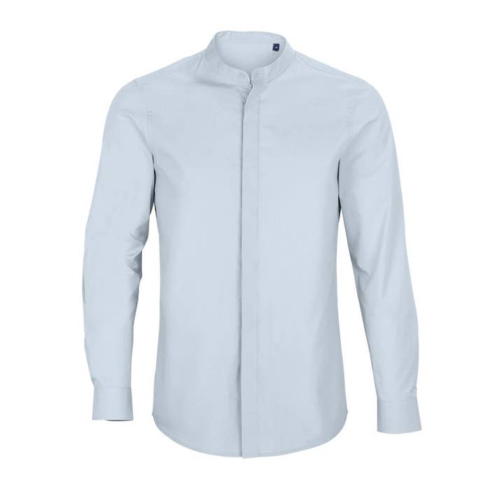 LOVERS - SHOP – Engroshandel Skjorte med buttondown – Mænd – Mandarin krave skjorte - NEOBLU BART HERRE