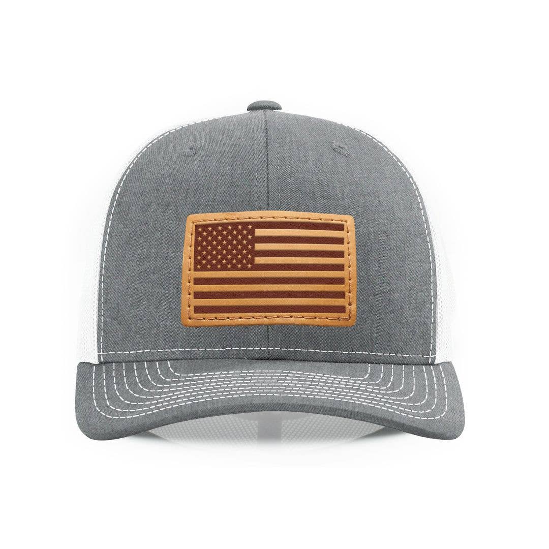  OOWEE Custom Leather Patch Hat for Men