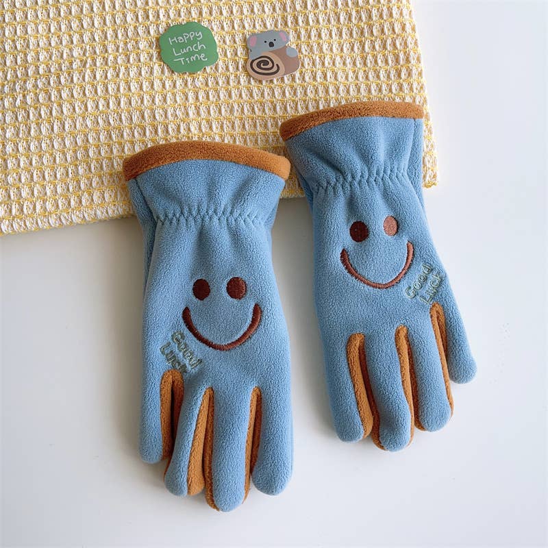 Tourtiwi - Wholesale Gloves - Kids - Winter children's cartoon smiling cute warm gloves5