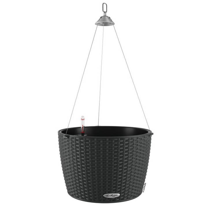 Lechuza Self Watering Planters – Engroshandel Hængende plantekasse – LECHUZA NIDO Cottage hængende kurv Poly harpiks plantepotte2