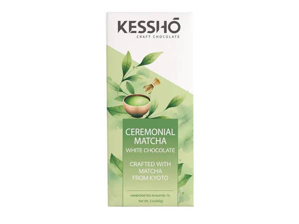 RITROVO - Wholesale Chocolate - KESSHŌ Ceremonial Matcha Chocolate Bar
