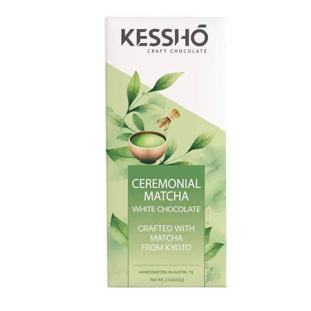 RITROVO - Wholesale Chocolate - KESSHŌ Ceremonial Matcha Chocolate Bar0