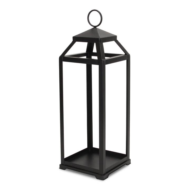 Cheungs Home Decor - Wholesale Lantern - Novara Tapered Square Top Metal Lantern