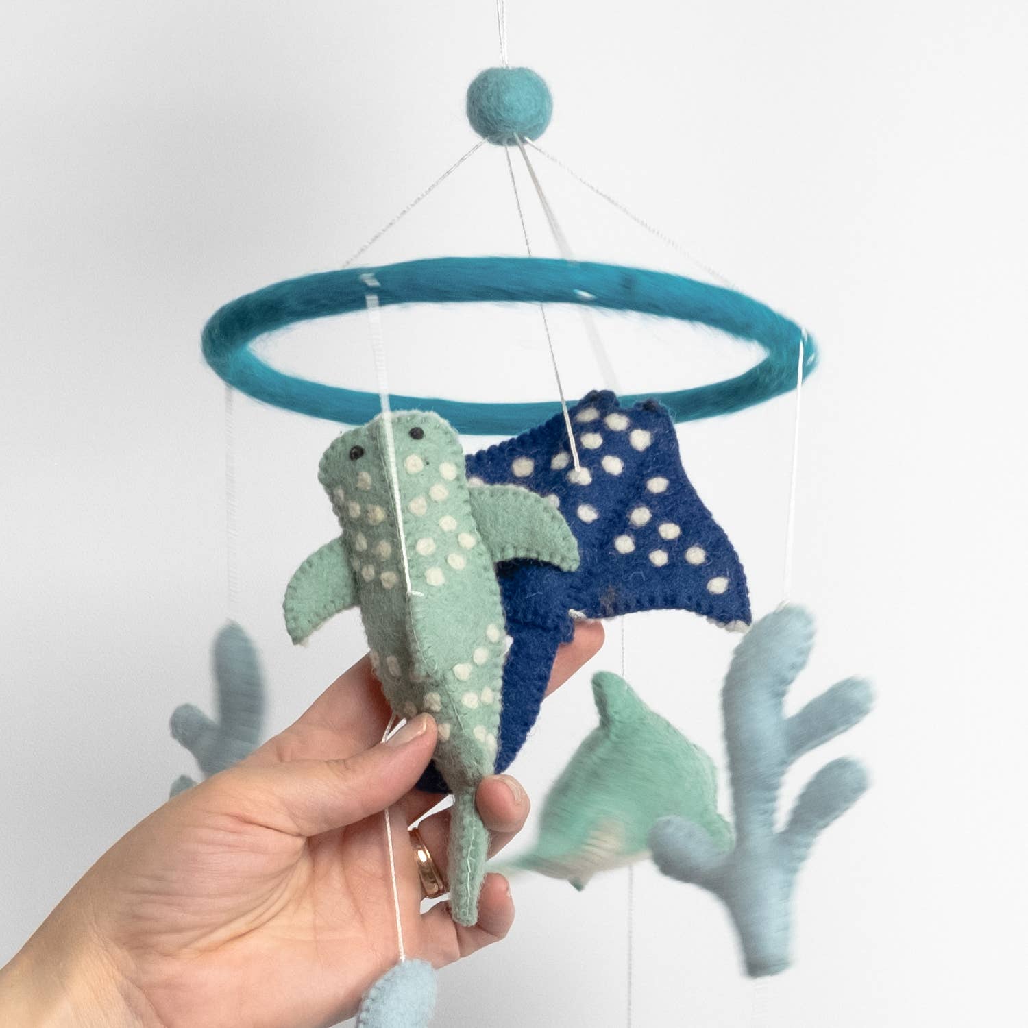 The Winding Road - Wholesale Baby Mobile - Baby Mobile - Sea Life - Nursery Decor2