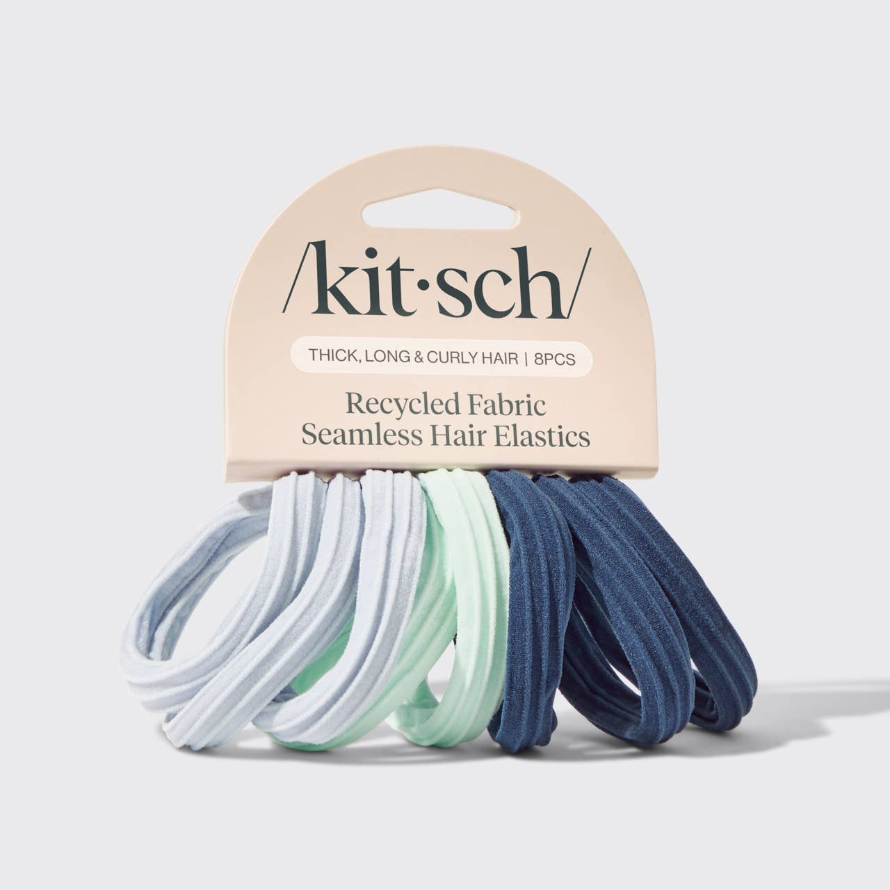 KITSCH - Wholesale Hair Tie - Recycled Seamless Hair Elastics 8pc Set- Garden Bouquet2