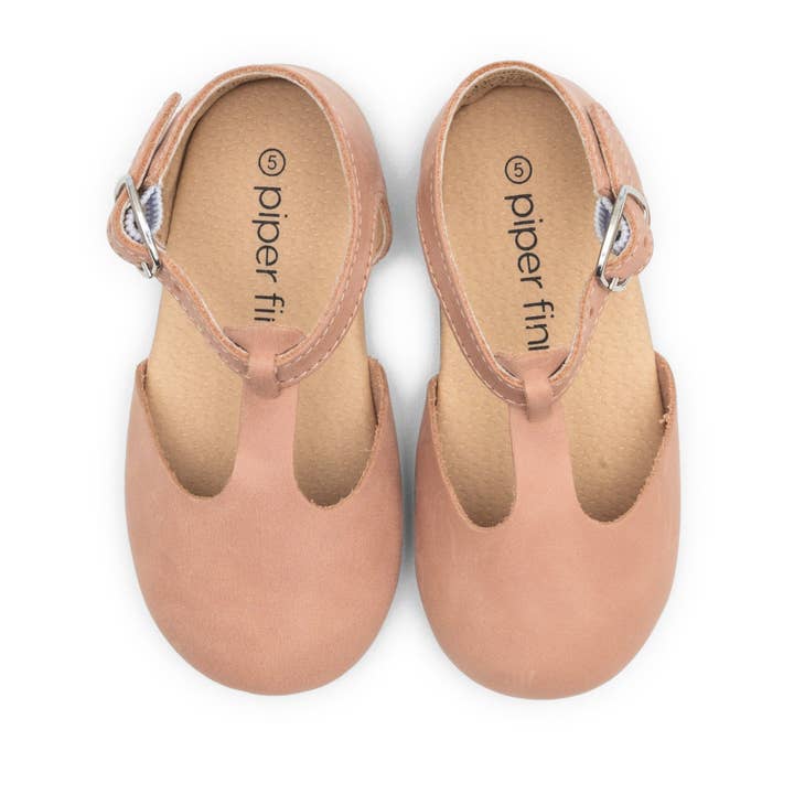 Piper Finn - Wholesale Dress Shoes - Kids - Mary Jane Blush Dress Shoes for Kids - Hard Sole2