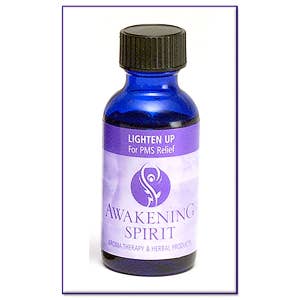 Lighten Up - Olio terapeutico per il sollievo dalla sindrome premestruale per la vendita all'ingrosso da parte di Awakening Spirit