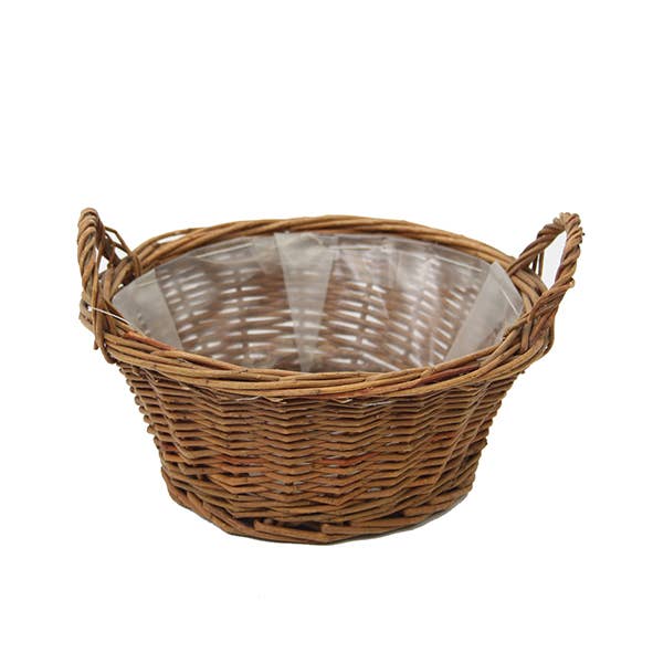 Pflanzschale Weide, D20cm, H9cm, Natur für den Großhandel von Vosteen