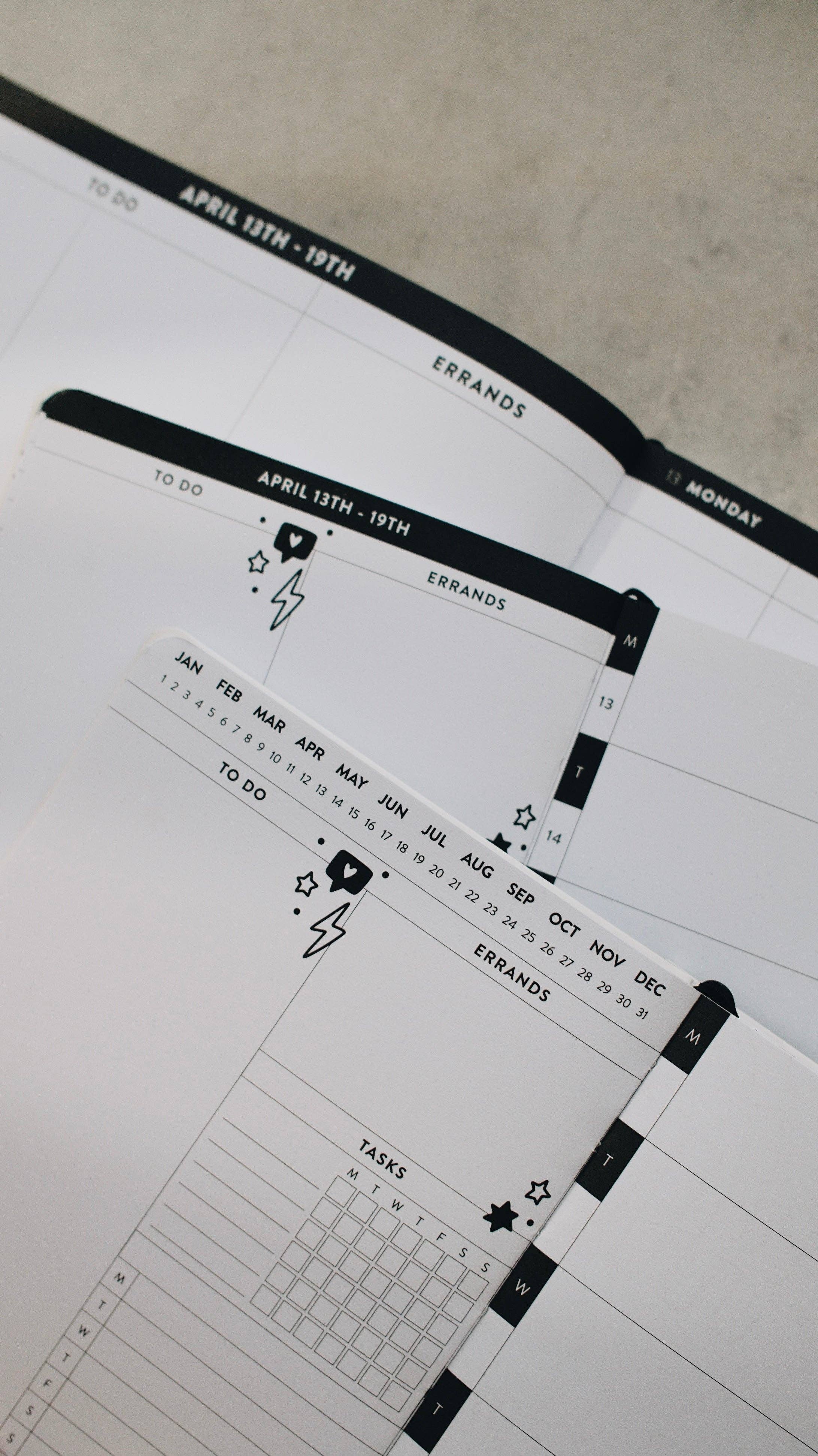 Rad & Happy - Wholesale Planner - 2026 Dated 8x10 Planner - Doodle Edition14