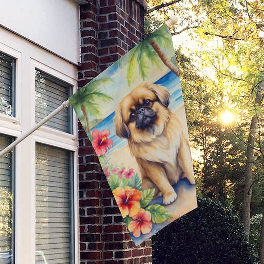 Drapeau pékinois Luau House DAC6488 pour la vente par Caroline's Treasures