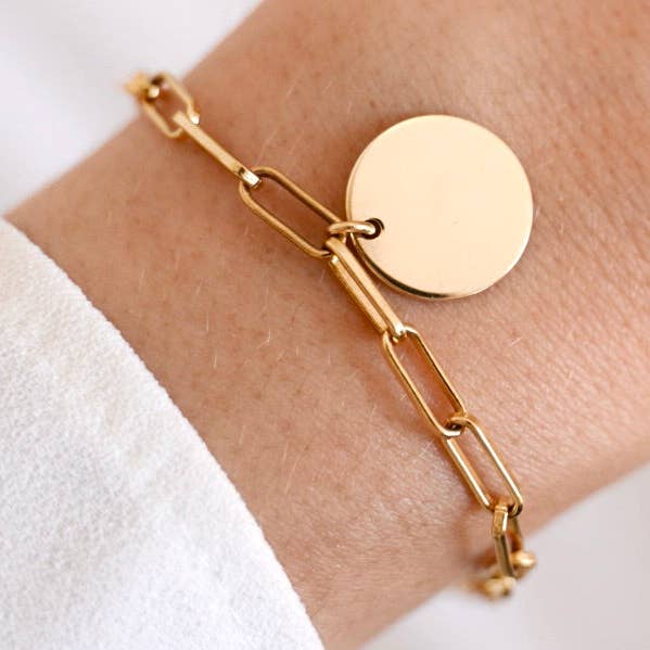 Meora Paris - Wholesale Charm/Dangle Bracelet - 18k Gold Plated Medallion Bracelet0