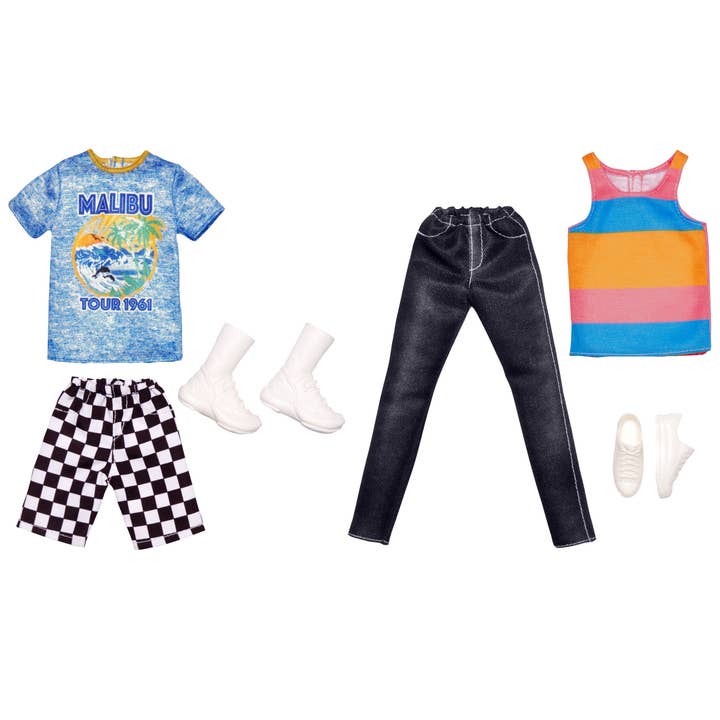 Variety Distributors - Wholesale Toy Set - Kids - Barbie - Ken's Fashions Accessories1