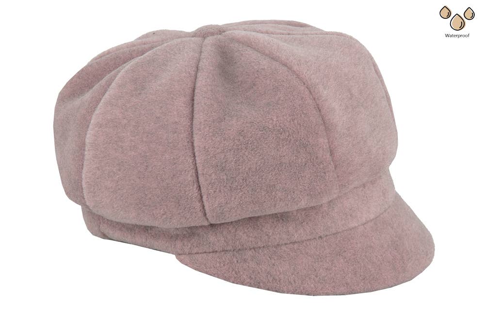 M BY FLECHET - ESSENTIALS - ALP1 - Wholesale Newsboy/Schoolboy Hat - Women's - Gavroche Polar Waterproof Cap - 2Hs171