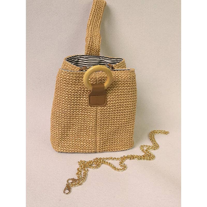 CÁQUI Bolsa casual de tecelagem simples para venda a revendedores na Faire7