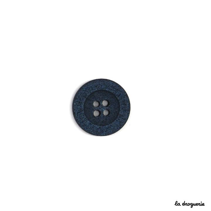 LA DROGUERIE - Wholesale Sewing button/snap - "4-hole cotton field button" 20mm6