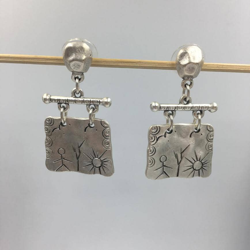 Volare - Wholesale Dangle Earrings - Petroglyph Earrings3