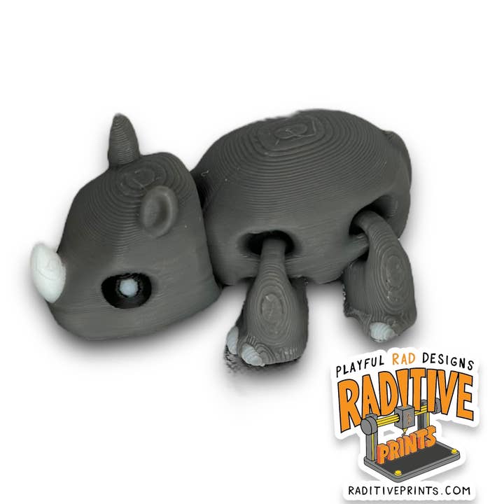 Rhino for wholesale by Raditive Prints
